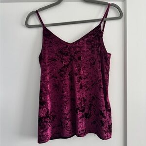 NWT Hollister Velour Tank Top